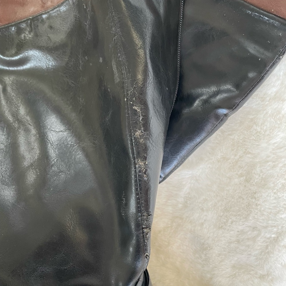 Reflexan women’s size 9 Black and Brown Knee-High Boots - Picture 5 of 9
